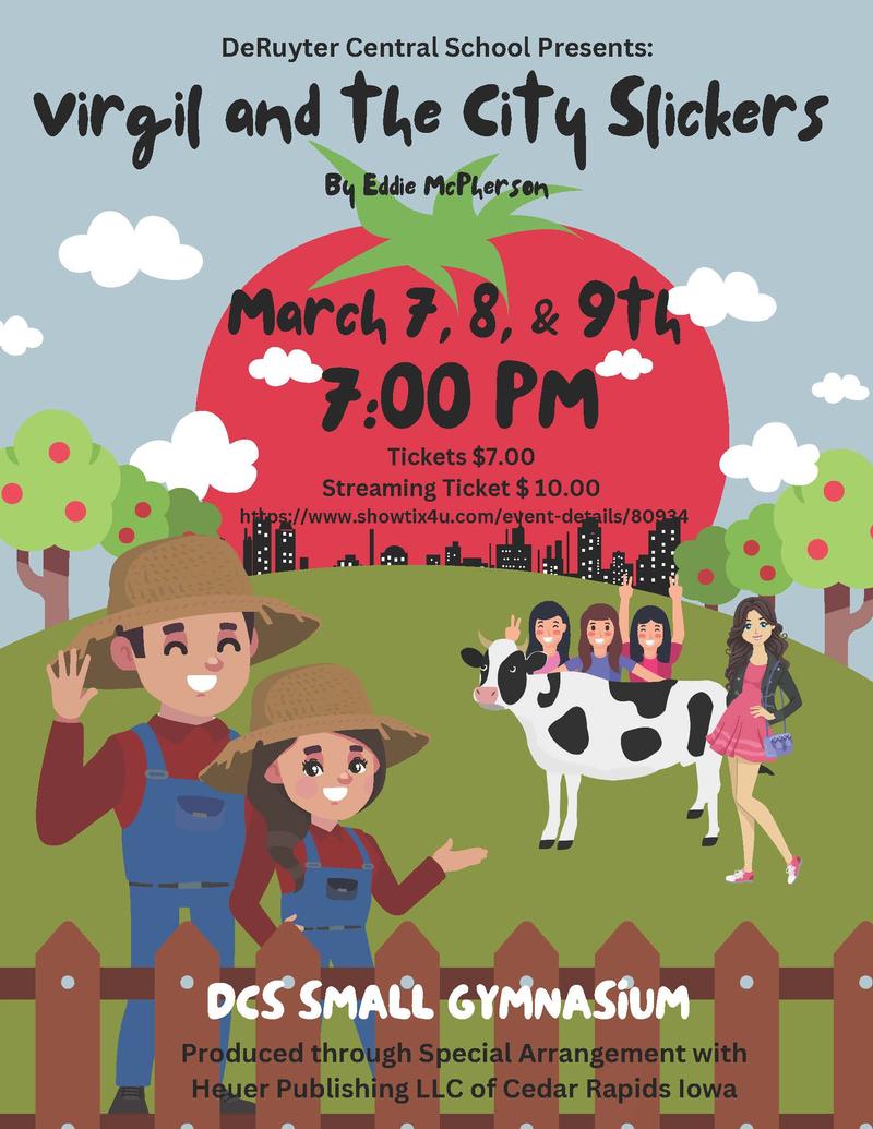 DeRuyter Central School Presents Virgil and The City Slickers